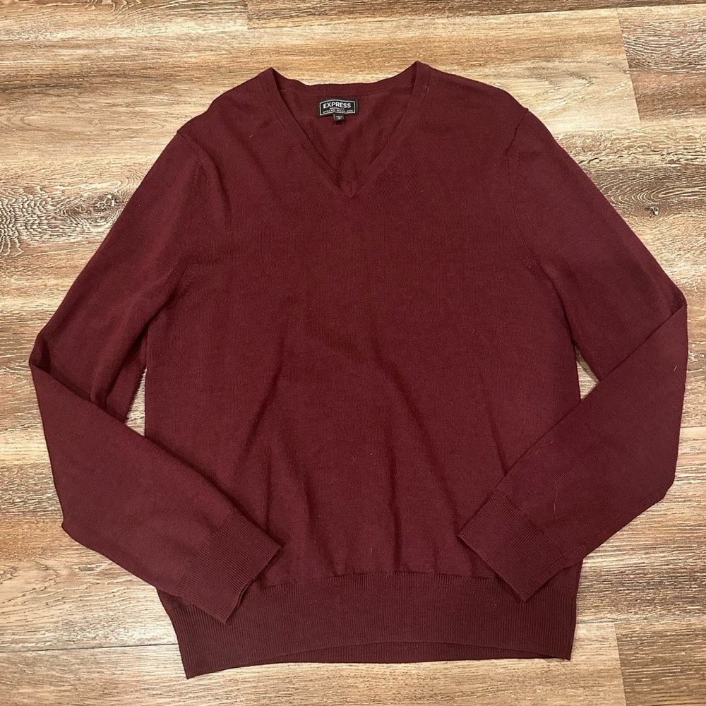 *Maroon Express Sweater